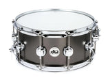 DW Collector's Series Black Satin Over Brass 6.5X14 Snare DRVD6514SVCBK