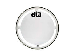 Peau de grosse caisse DW 24" avec revêtement transparent