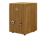 Cajon à jingle en perles Artizan en grain de bois