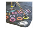 Tapis de protection pour raquettes et tambours Marqueurs colorés