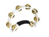 Tambourin standard Rhythm Tech avec cymbalettes en laiton blanc