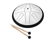 Tambour à langue Sela Percussion Melody 6" G Minor Pentatonic Blanc
