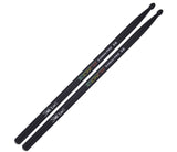Baguettes de batterie Techra Carbon Pro 2B Carlton « Santa » Davis Signature