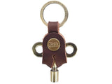 Clé de tambour en laiton antique pour chronométreurs d'instruments de pêche