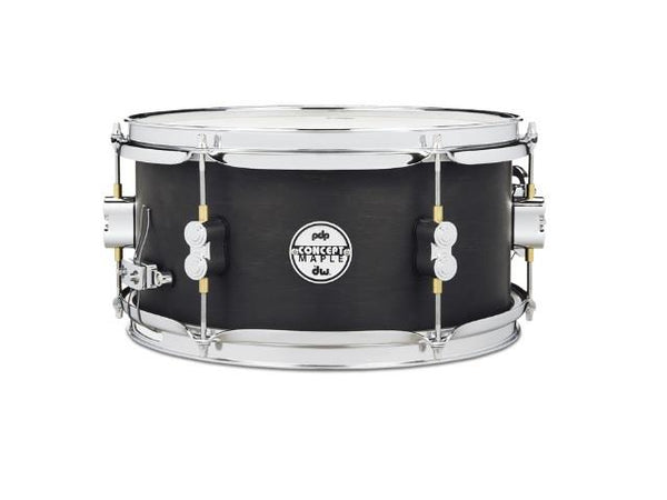 Caisse claire en cire noire PDP Concept Maple 8x12