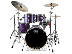 Pack de 4 fûts en érable de la série Collector DW Ultra Violet