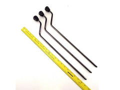 Lot de 3 pieds de tom basse Pearl pour Forum FTL-07B-3