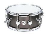 DW Collector's Series Black Satin Over Brass 6.5X14 Snare DRVD6514SVCBK