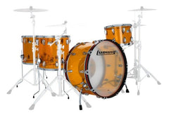 Ludwig Vistalite Zep Kit Amber 14 16F 18F 26BD L9264LX47WC