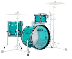 Ludwig Vistalite Fab Teal 13 16FT 22BD L94233LX2VWC