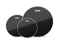 Pack de toms rock Evans Black Chrome 10 12 16