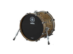 Grosse caisse hybride Yamaha Live Custom 22x18 en chêne