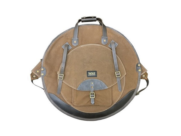 Sac à cymbales Tackle Instrument Supply 22" en toile marron