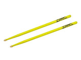 Baguettes de batterie Zildjian 5A Acorn Neon Yellow
