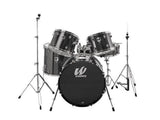 Kit de batterie de studio Westbury 5 PC Black Sparkle 20 BD avec matériel