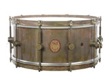 Caisse claire en laiton brut A&amp;F 6,5 x 14