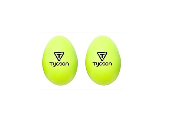 Paire de shakers à œufs Tycoon - Jaune